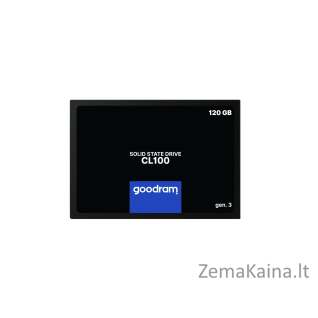 Goodram CL100 gen.3 2.5" 120 GB „Serial ATA III“ 3D TLC NAND