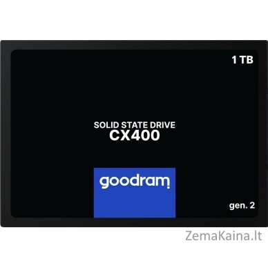 Goodram CX400 gen.2 2.5" 1024 GB „Serial ATA III“ 3D TLC NAND