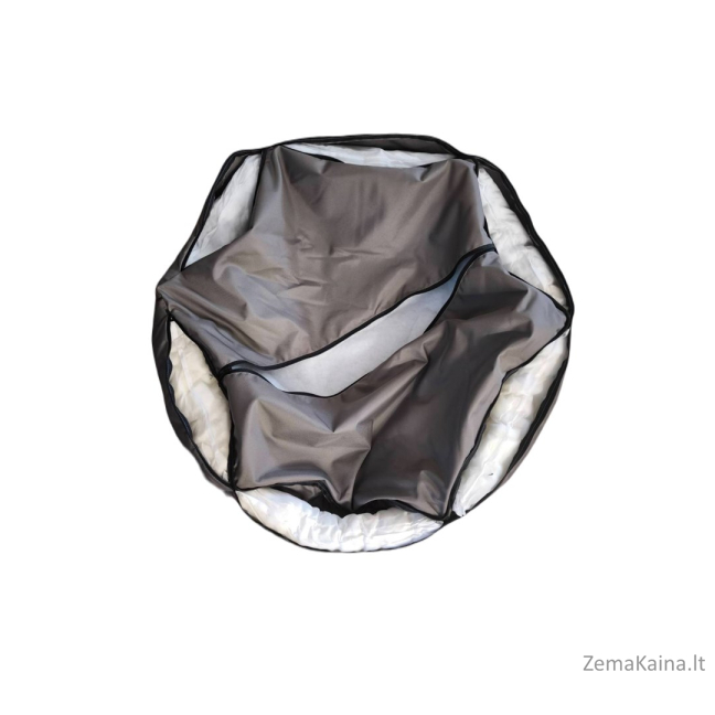 GO GIFT - Šešiakampis juodas XL - gultas augintiniams - 75 x 55 x 15 cm 1
