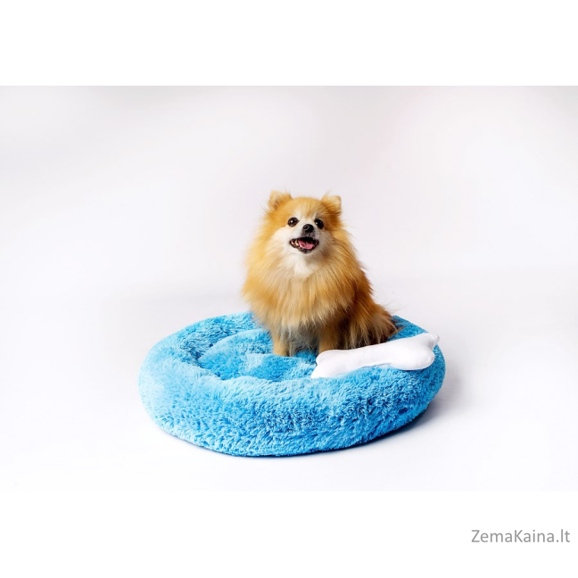 GO GIFT Shaggy blue XL - gultas augintiniams - 80 x 83 x 10 cm 4