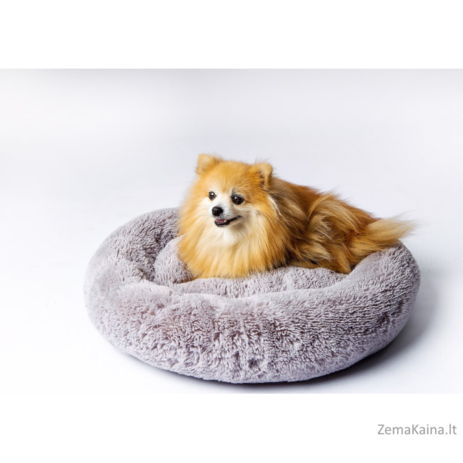 GO GIFT Shaggy grey L - gultas augintiniams - 66 x 66 x 10 cm 4