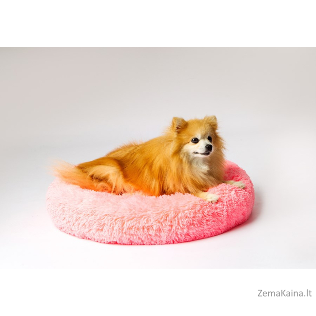 GO GIFT Shaggy pink L - gultas augintiniui - 66 x 66 x 10 cm 1