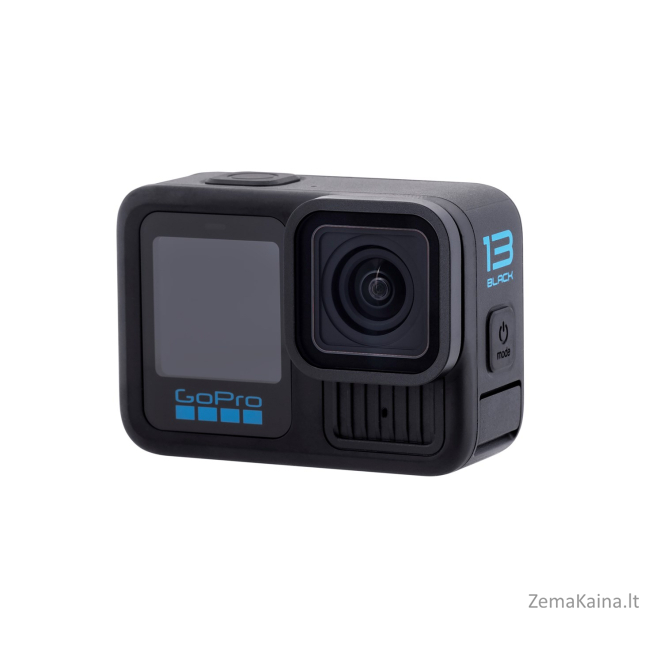 GoPro HERO13 BLACK action sports camera 27.6 MP 5.3K Ultra HD CMOS 25.4 / 1.9 mm (1 / 1.9") Wi-Fi 121 g 13