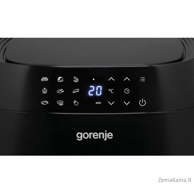 Gorenje AF1409DB Vienas 3,2 L 1400 W Karšto oro gruzdintuvė Juoda 7