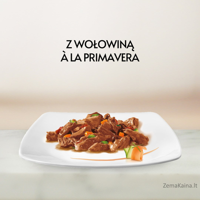 GOURMET A la Carte Chicken, Trout, Beef, and Fish - šlapias kačių maistas - 4 x 85 g 3