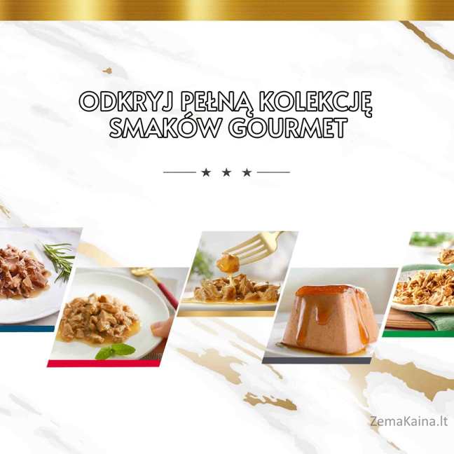 GOURMET Gold Sauce Delight Jautiena - šlapias kačių maistas - 85 g 7