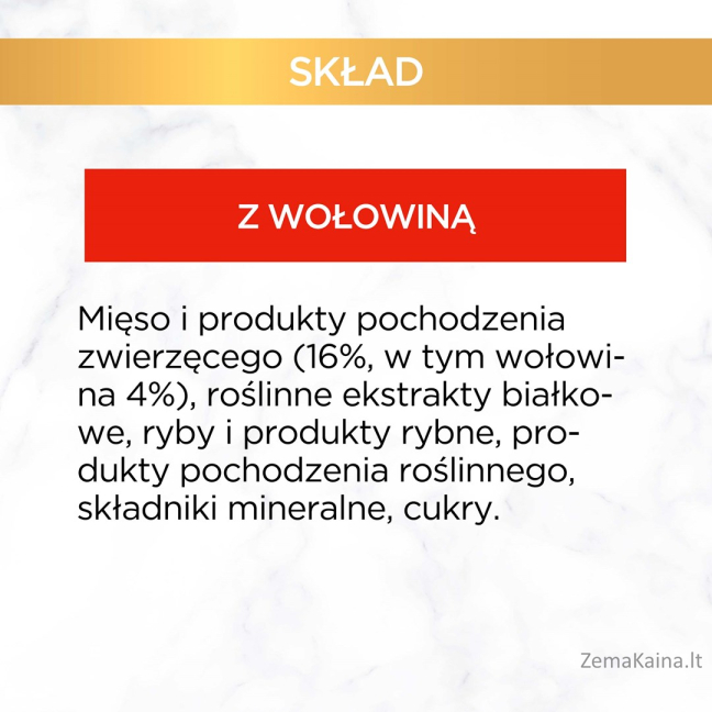 GOURMET Gold Sauce Delight Jautiena - šlapias kačių maistas - 85 g 9