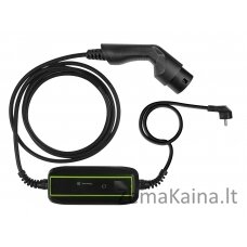 Green Cell EV16 elektromobilių įkrovimo stotelė Juoda 1 Įmontuotas ekranas LCD