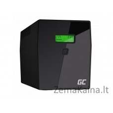 Green Cell UPS04 nepertraukiamo maitinimo resursai (UPS) „Line-Interactive“ 1500 VA 900 W 5 AC išvestis(ys / čių)
