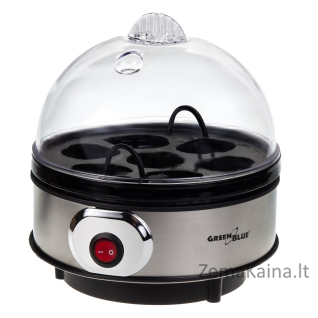 GreenBlue automatic egg cooker, 400W power, up to 7 eggs, measuring cup, 220-240V~, 50 Hz, GB572