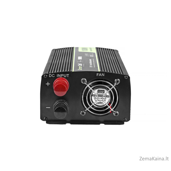 Green Cell INV09 maitinimo adapteris / inverteris Automatinis 1000 W Juoda 3