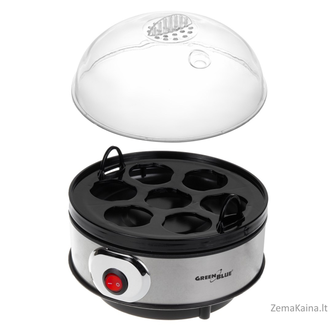 GreenBlue automatic egg cooker, 400W power, up to 7 eggs, measuring cup, 220-240V~, 50 Hz, GB572 4