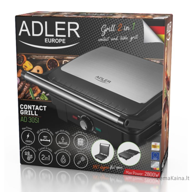 Grill elektryczny ADLER AD 3051 7