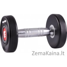 Gumuotas hantelis inSPORTline PRO 16kg