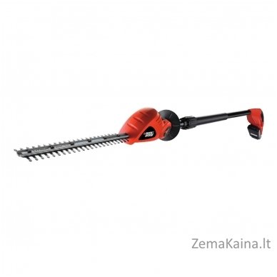 Akumuliatorinės gyvatvorių žirklės / aukštapjovė BLACK+DECKER GTC1843L20 / 18 V / 2 AH / 43 CM