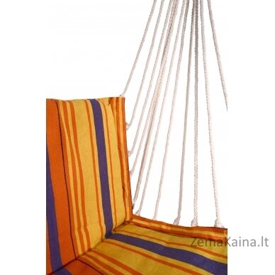 Hamakas-kėdė Cattara – raudona-oranžinė  95 x 50 cm 2