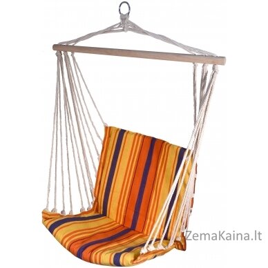 Hamakas-kėdė Cattara – raudona-oranžinė  95 x 50 cm
