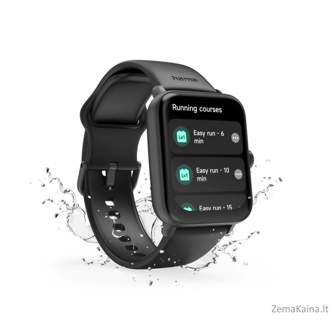 Hama 00178619 Smartwatch 6010 Black 6