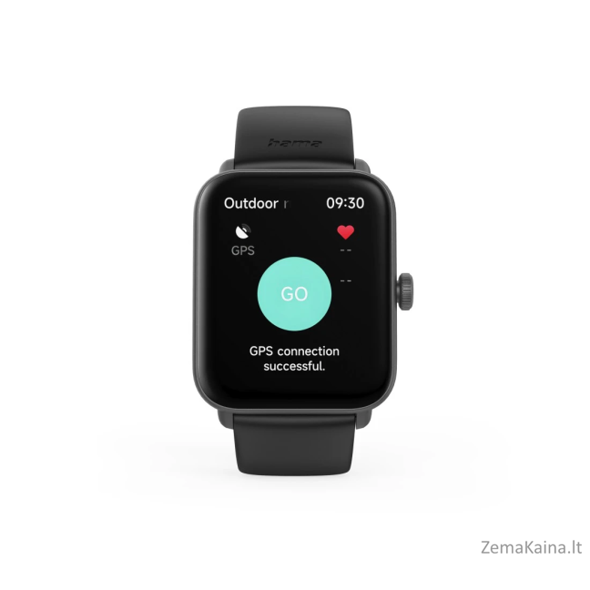 Hama 00178619 Smartwatch 6010 Black 1