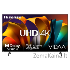 Hisense 43A6N televizorius 109,2 cm (43") 4K Ultra HD Smart TV „Wi-Fi“ Juoda