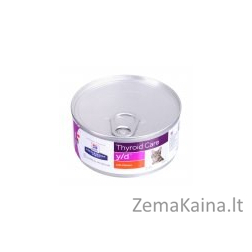 HILL'S PRESCRIPTION DIET Thyroid Care Feline y/d Šlapias kačių maistas Viščiukas 156 g