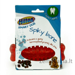 HILTON Dog Spiky Ball mix kolor Kość z kolcami  12cm dla psa