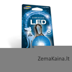 HILTON LED Zawieszka Silikonowa 2,0x3,1x5,5cm dla psa