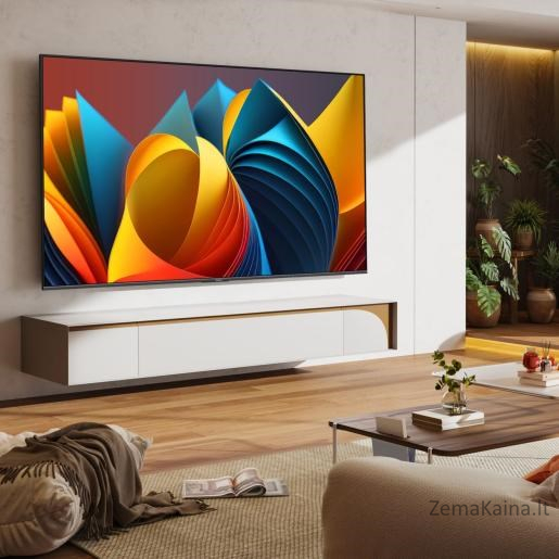 Hisense 100E7NQ televizorius 2,54 m (100") 4K Ultra HD Smart TV Wi-Fi Juoda 400 cd/m² 2