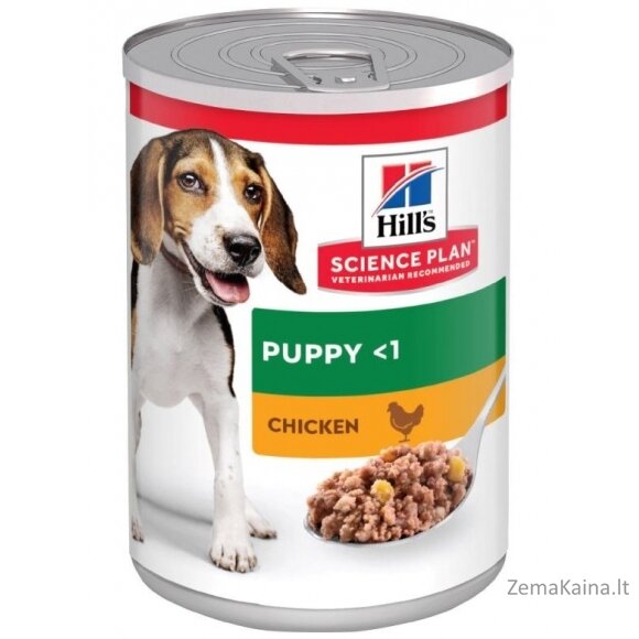 HILL'S Science Plan Puppy Chicken - šlapias maistas šunims - 370g