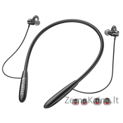 Hoco ES61 Manner Sports Ausinės belaidės ausinės skambučiams / muzikai Bluetooth juodos spalvos
