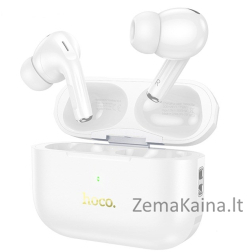 Hoco EW56 Plus Generoso Ausinės belaidės ausinės skambučiams / muzikai Bluetooth Balta