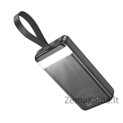 Hoco J123B Powerbank 30 000 mAh juodos spalvos