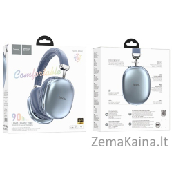Hoco W35 Max Joy Belaidės Bluetooth ausinės į ausis Mėlyna