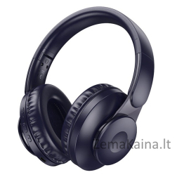 Hoco W45 Enjoy Belaidės Bluetooth ausinės į ausis Mėlyna