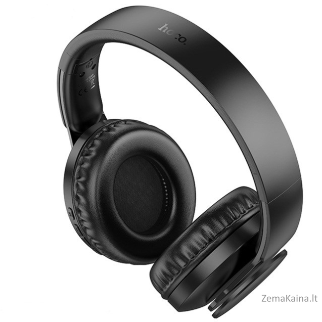 Hoco W45 Enjoy Belaidės Bluetooth ausinės į ausis juodos spalvos 1