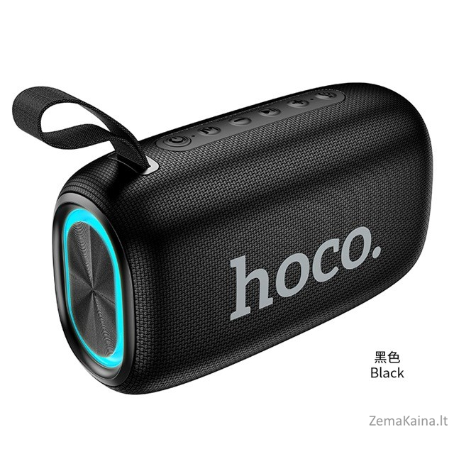 HOCO HC25 Radiante Nešiojamasis garsiakalbis Blutooth/ FM/ TF kortelė/ USB atmintinė/ AUX 2 x 10 W Juodas 2