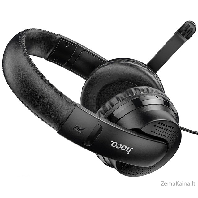 Hoco W103 Magic Tour Žaidimų ausinių lizdo kabelis 3,5 In-Ear juodas 2