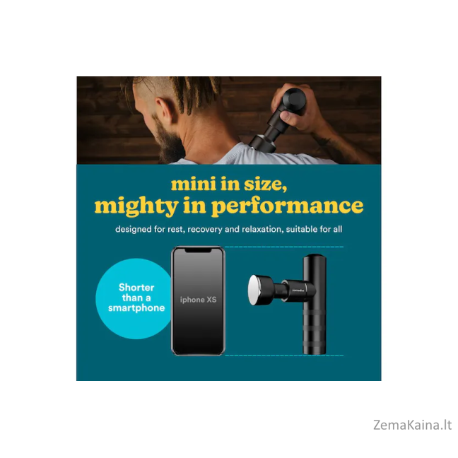 Homedics HHP-65GM MYTI Mini Massage Gun anthracite 4
