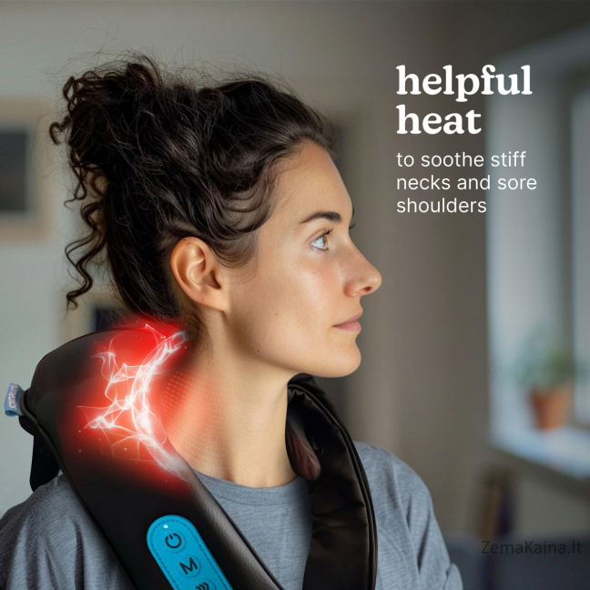Homedics NMS-275H Portable Neck Massager + Heat 1