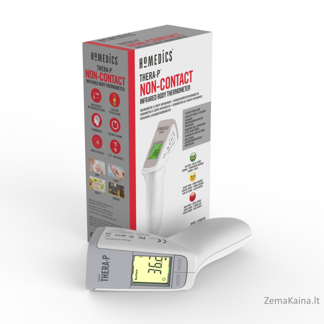 Homedics TE-450-EU Thera-P No-Touch Thermometer 2