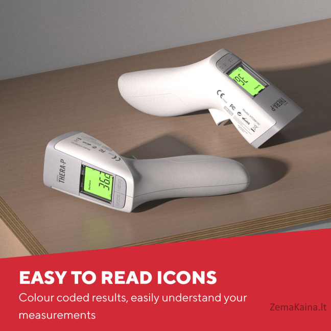 Homedics TE-450-EU Thera-P No-Touch Thermometer 3