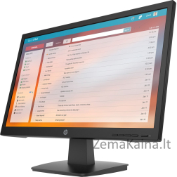 HP P22v G4 kompiuterio monitorius 54,6 cm (21.5") 1920 x 1080 pikseliai „Full HD“ Juoda