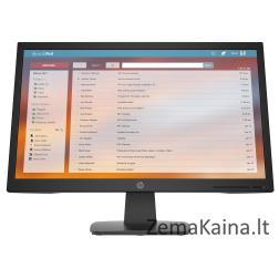 HP P22v G4 kompiuterio monitorius 54,6 cm (21.5") 1920 x 1080 pikseliai „Full HD“ Juoda
