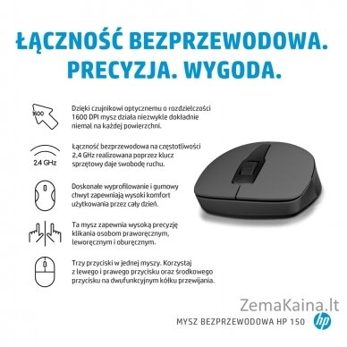 HP 150 Wireless Mouse 6