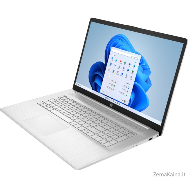 HP 17-CN2083D i3-1215U 17.3"FHD 300nits AG  8GB DDR4 SSD256 BT UHD Win11 Silver (REPACK) 2Y 7