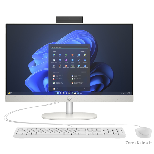 HP AIO ProOne 240 G10 N200 23,8"FHD IPS 250nits AG 8GB DDR4 SSD512 UHD Cam 5 MPx W11Pro 3Y OnSite