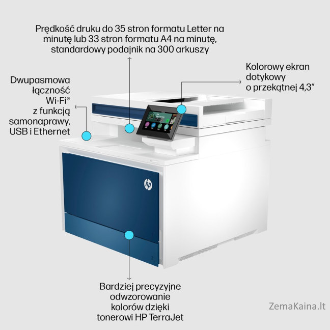 HP Color LaserJet Pro MFP 4302dw Printer 9