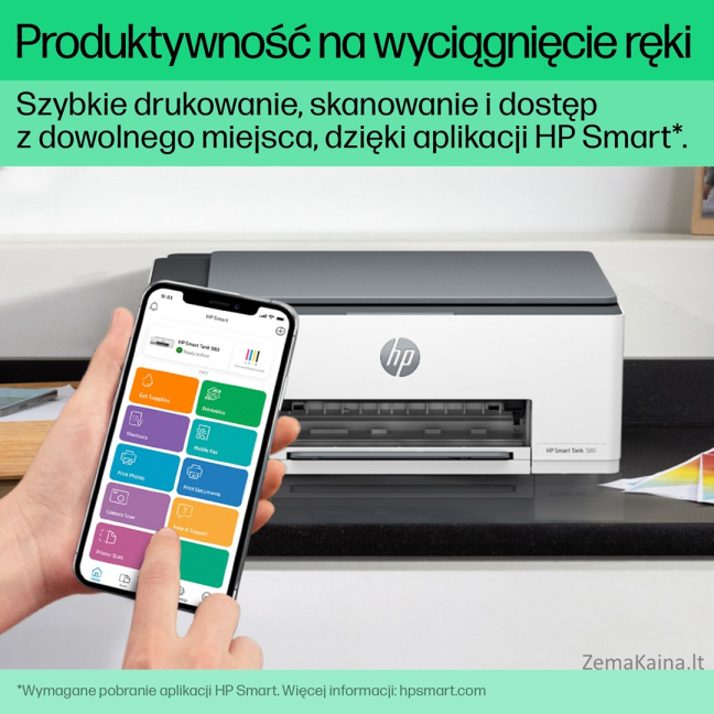 HP Smart Tank 580 All-in-One Printer 3