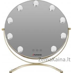 Humanas kosmetinis veidrodis Humanas HS-HM03 makiažo veidrodis su LED apšvietimu