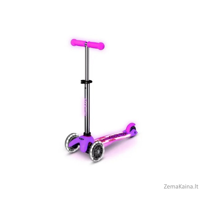 Hulajnoga Mini Micro Deluxe Glow LED Plus Frosty Pink 1